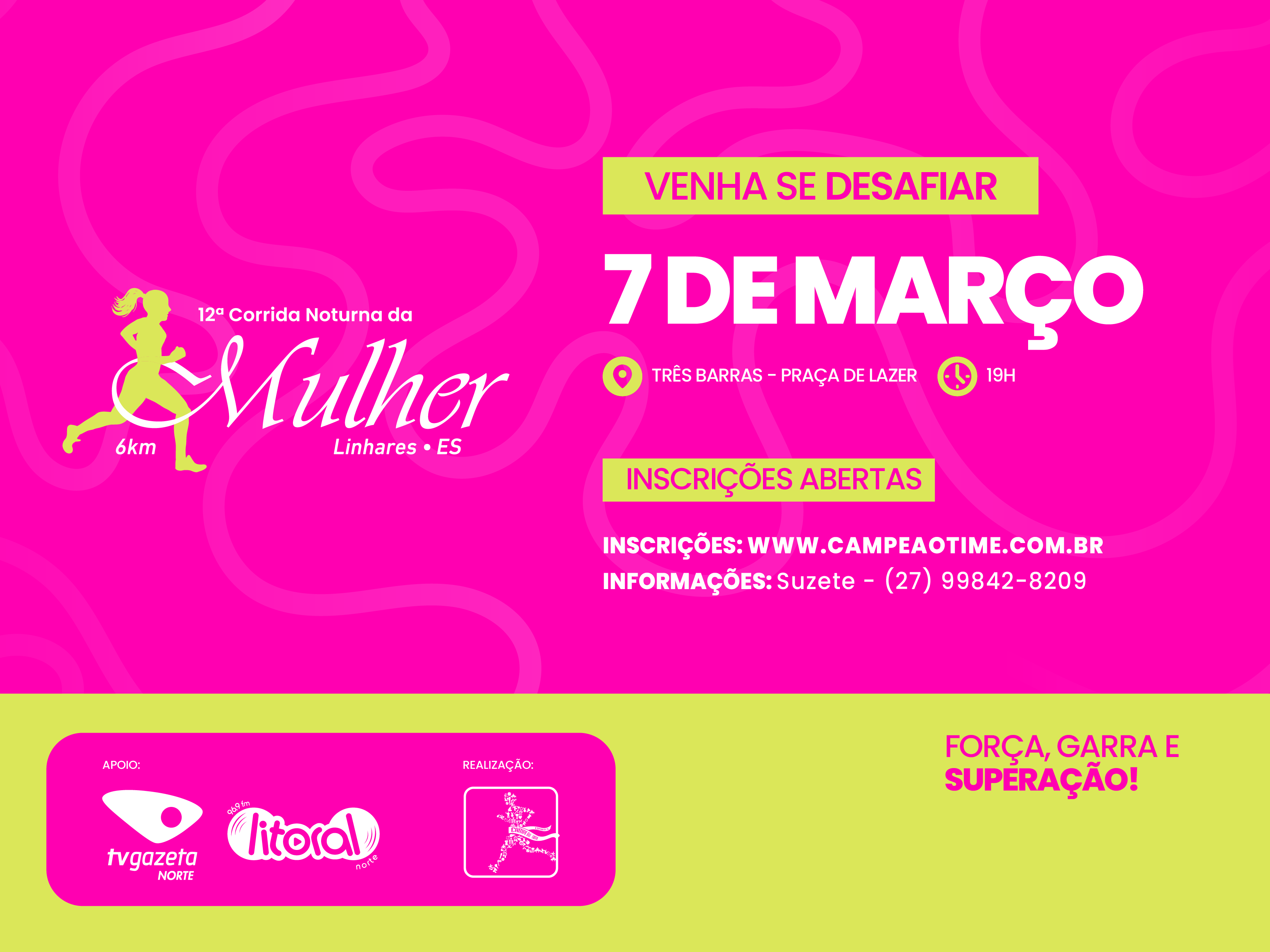 12ª CORRIDA NOTURNA DAS MULHERES