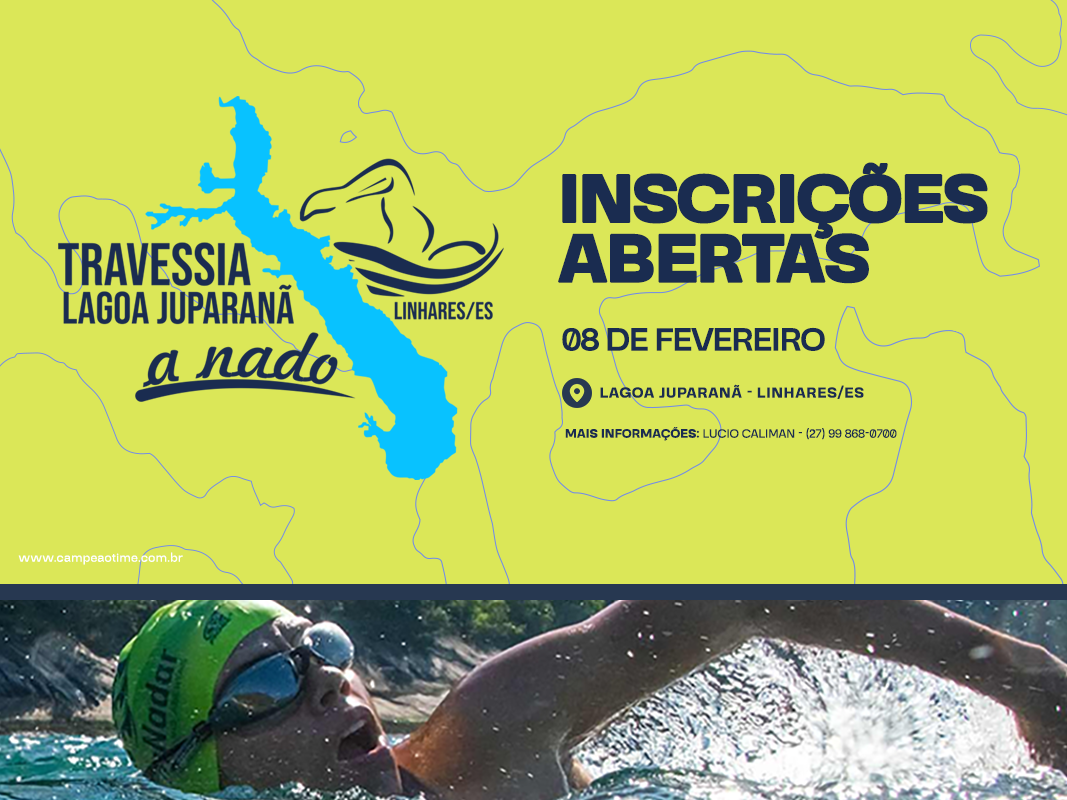 TRAVESSIA DA LAGOA JUPARANÃ A NADO