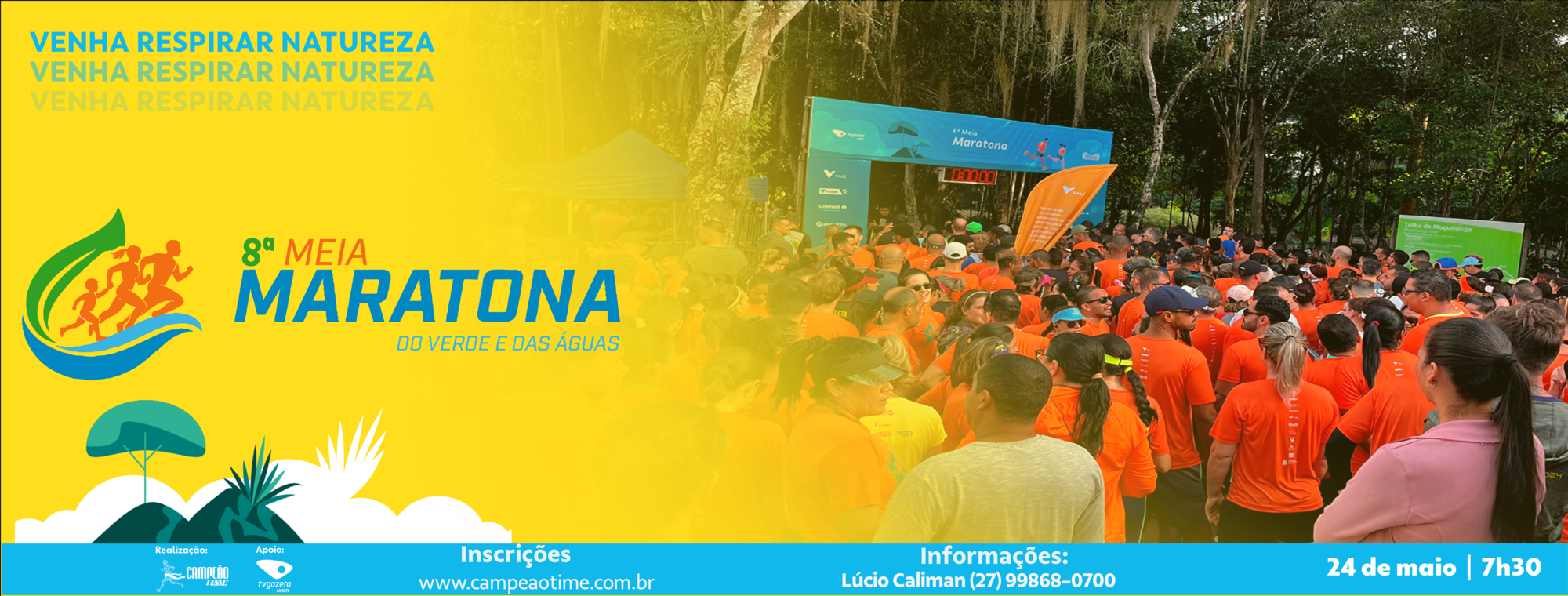 8ª MEIA MARATONA DO VERDE E DAS AGUAS